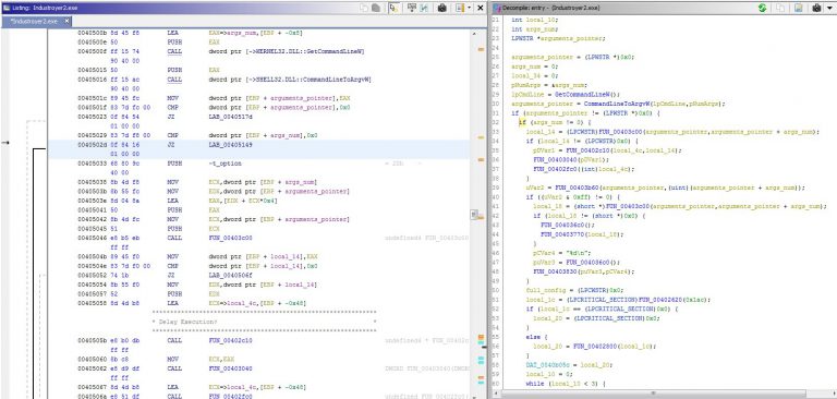 The routines that perform the actions based on the CLI options and parameters.